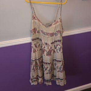 AE Patterned Babydoll Dress